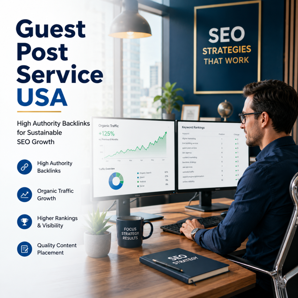 How a Guest Post Service USA Can Grow Your Website Traffic
