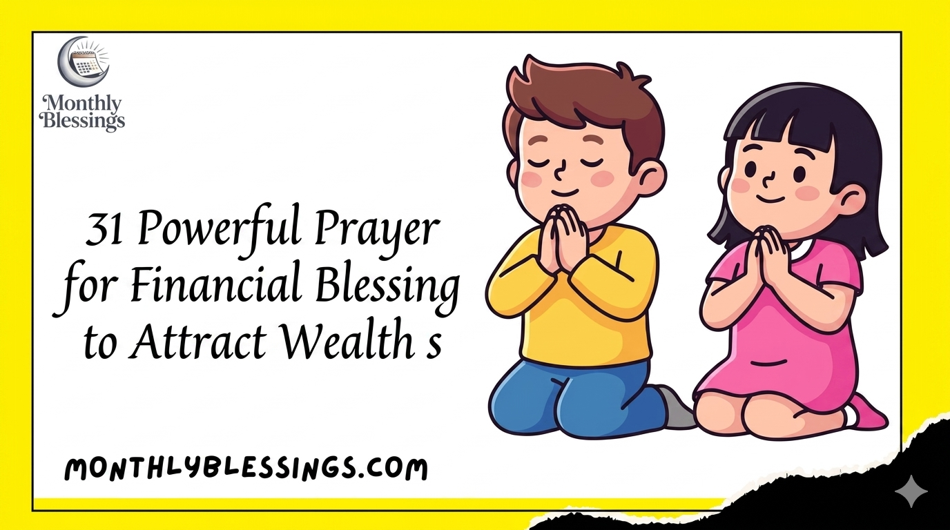 Prayer for Financial Blessing: 31 Powerful Prayers for Wealth