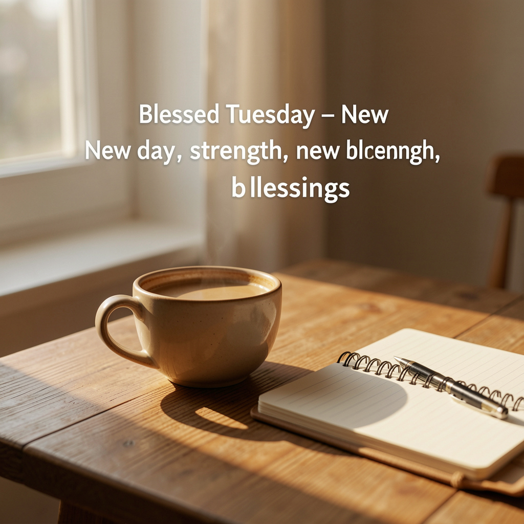 31 Beautiful Tuesday Blessing Images for Peaceful Morning