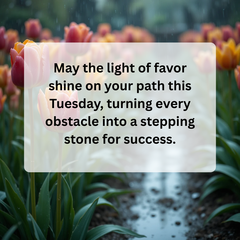 31 Beautiful Tuesday Blessing Images for Peaceful Morning