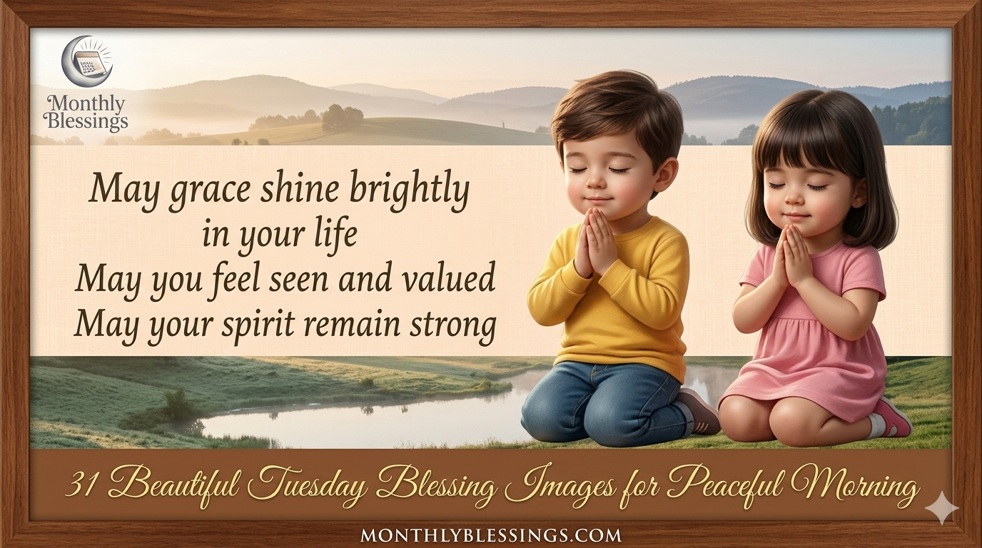 31 Beautiful Tuesday Blessing Images for Peaceful Morning