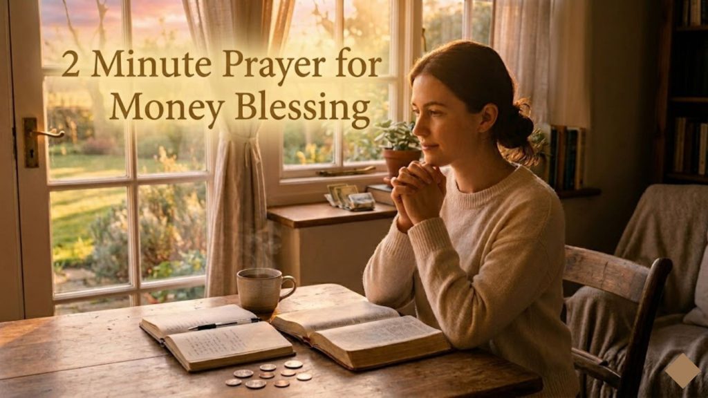 2 minute prayer for money blessing
