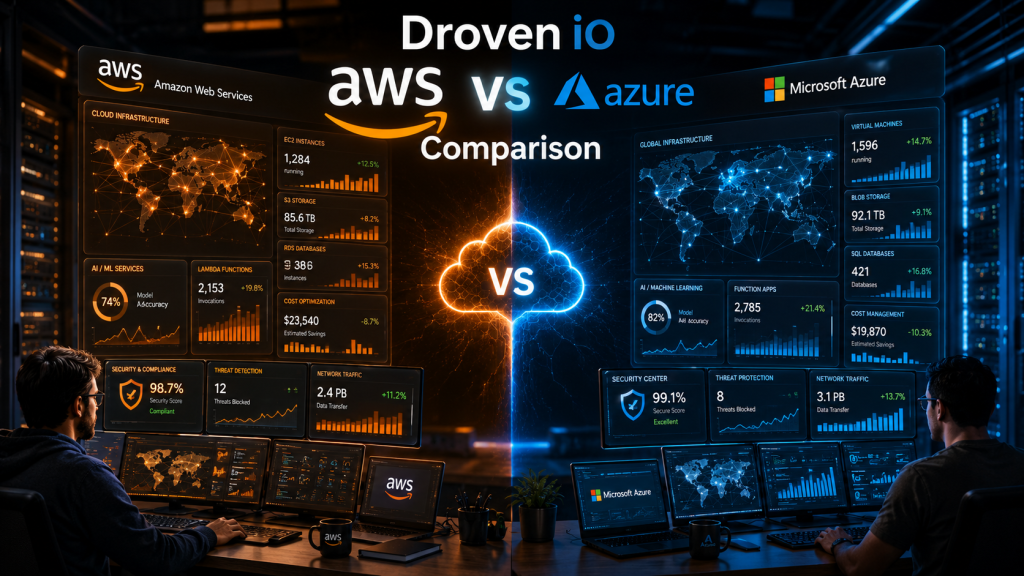 Droven io AWS vs Azure Comparison Stop Guessing and Start Saving